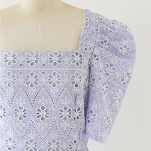 Lavender Eyelet Dress